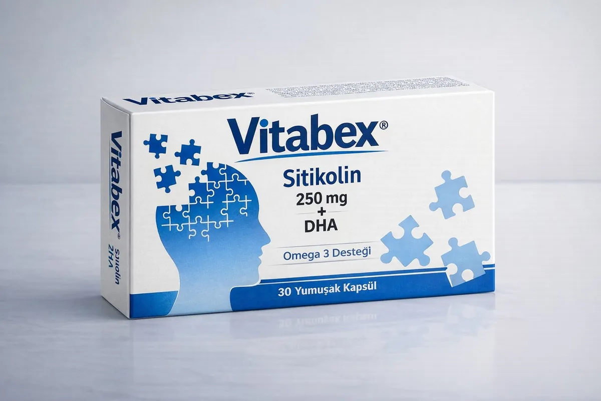 Vitabex Sitikolin 250 mg + DHA ürün görseli