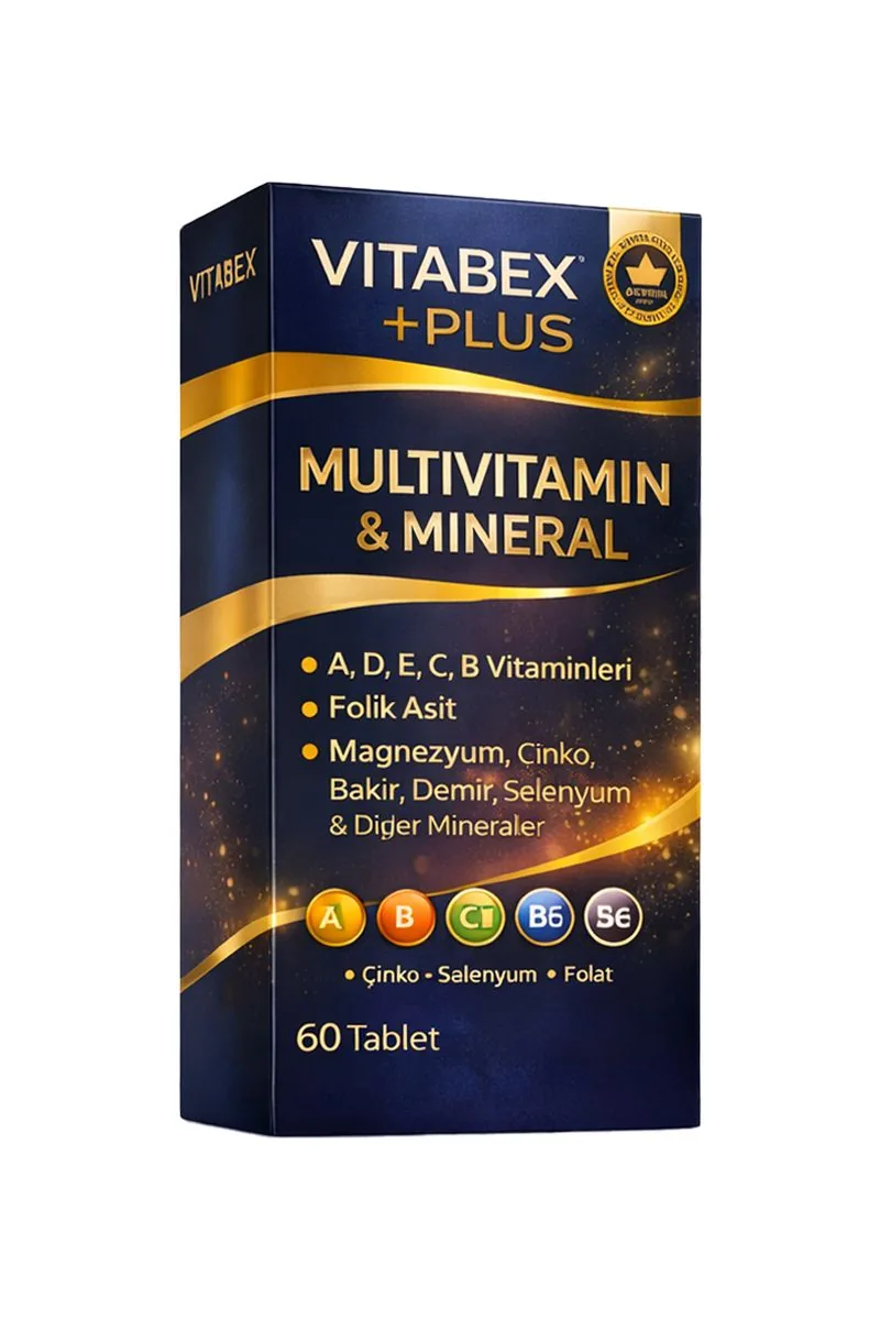 Vitabex +Plus Multivitamin ve Mineral ürün görseli