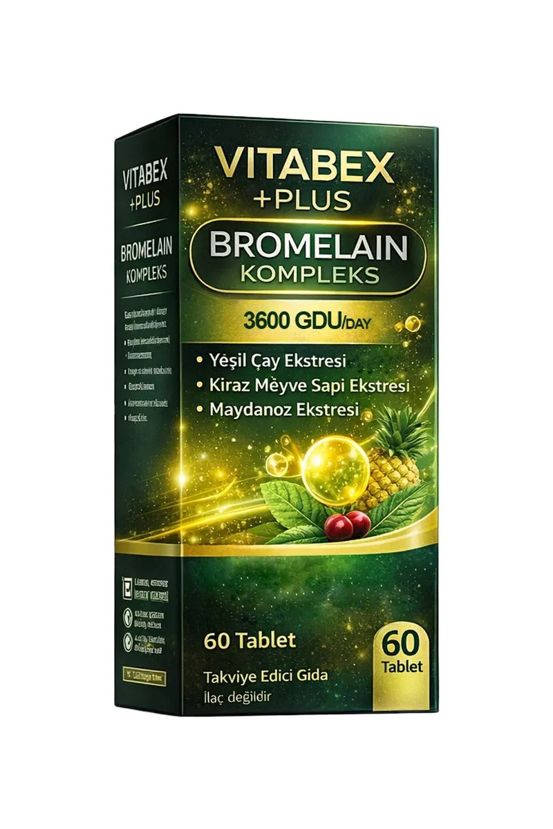 Vitabex +Plus Bromelain Kompleks ürün görseli